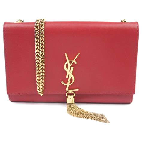 crossbody ysl red bag|yves st laurent crossbody bags.